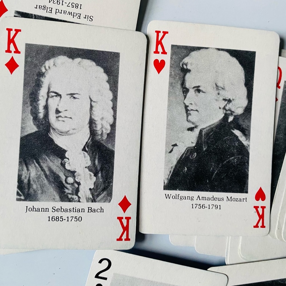 Composer Playing Cards - Picture 5 of 7